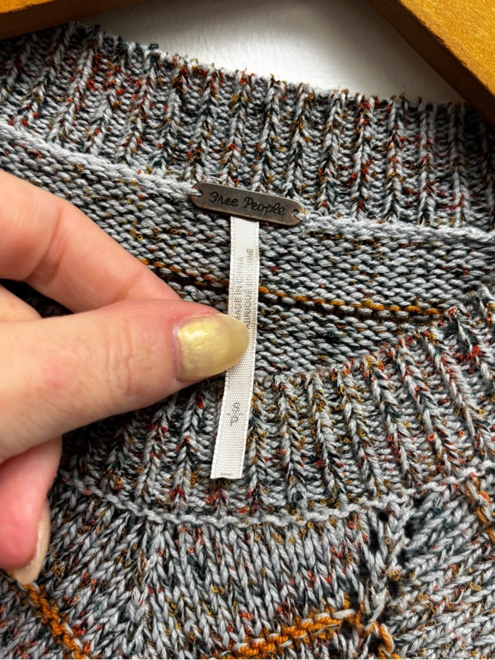 Free People Zig Zag Pullover Sweater - Picture 8 of 12